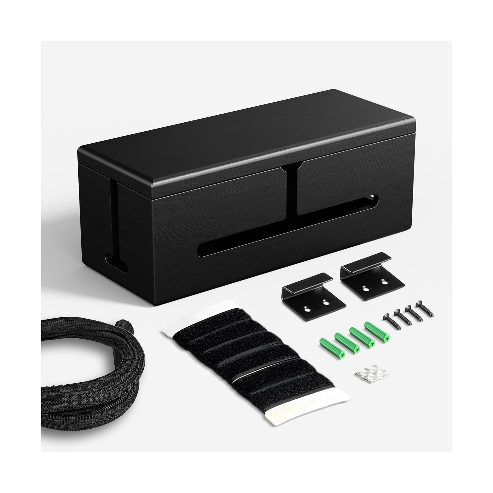 Large Cable Management Box-Stylish Wire Organizer, Wire Concealer a... Fast Ship