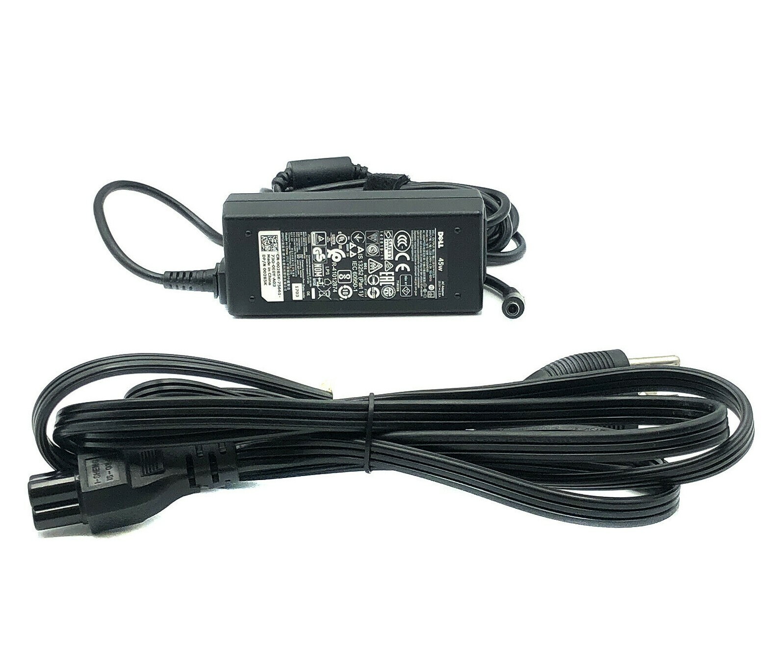 Open Box Genuine Dell 45W AC Power Supply Adapter for Dell Vostro 3590 3591 5590