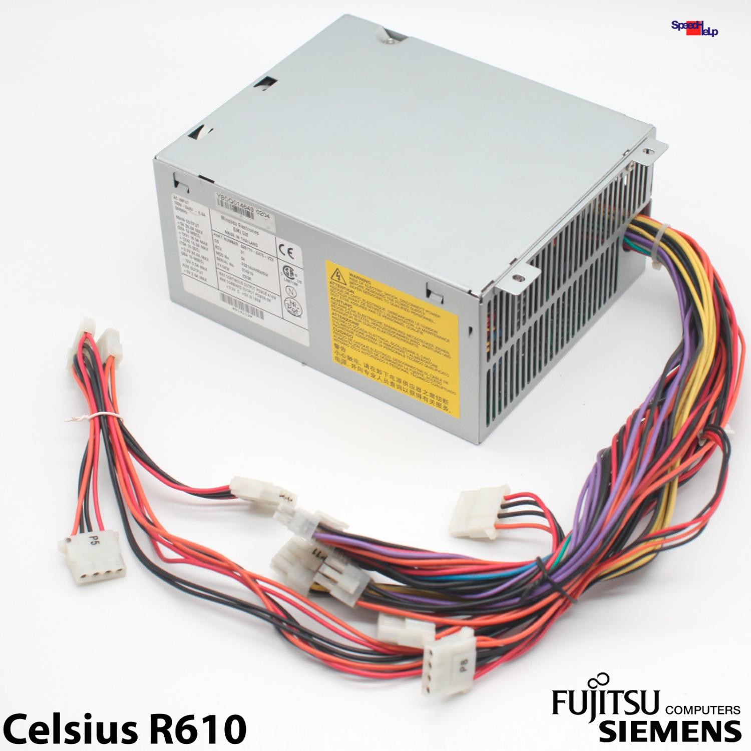 Original Fujitsu Siemens Celsius R610 Supply Delta FS214U400W S26113-E470-V50
