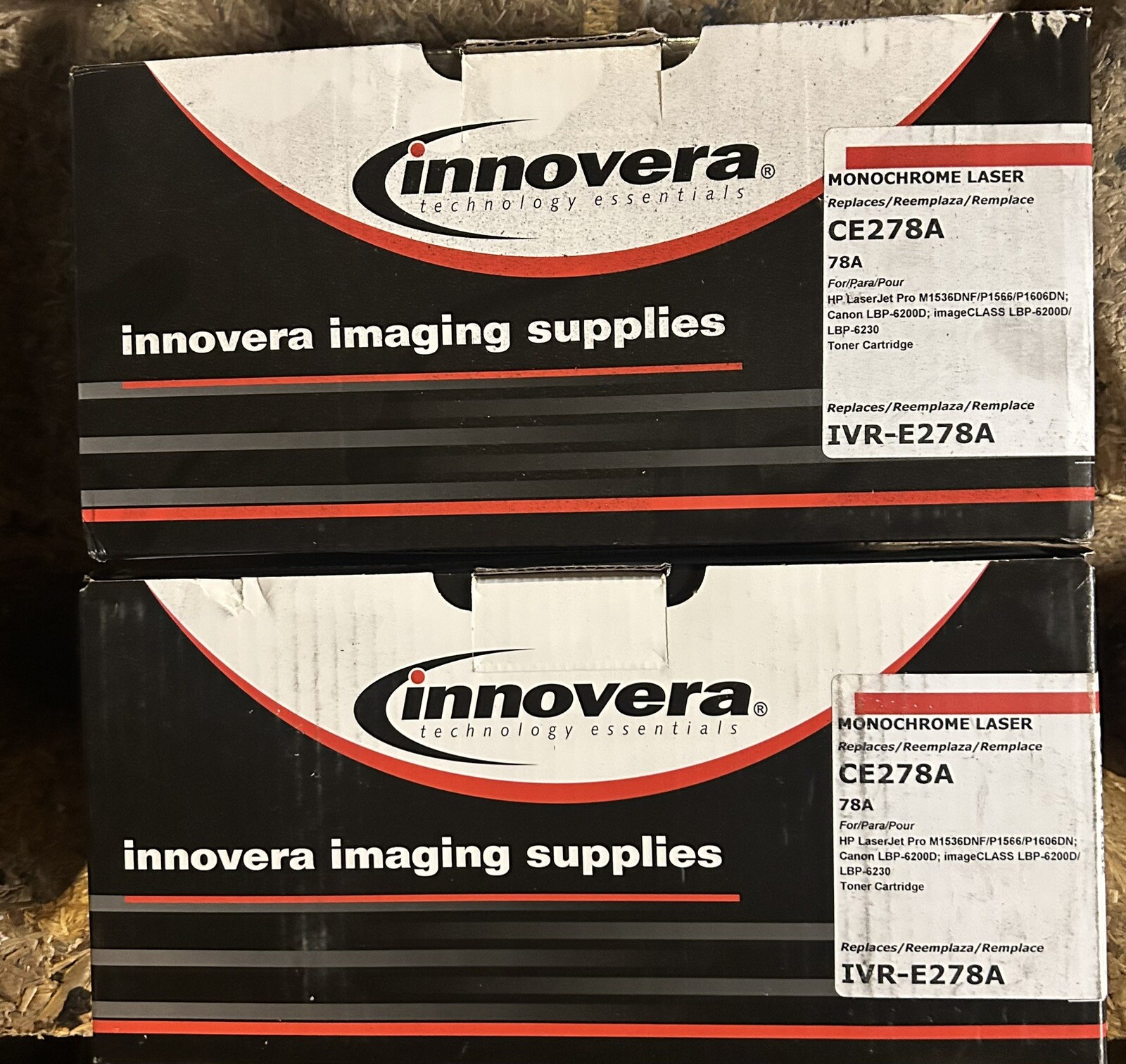 2-Ct Innovera  IVR-CE278A for HP 78A Black Toner Cartridge