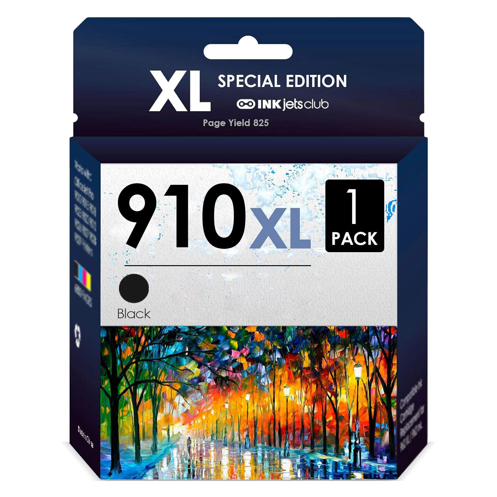 910XL Black Color Ink Cartridge for HP 8010 8014 8020 8024 8025 8035 Printer