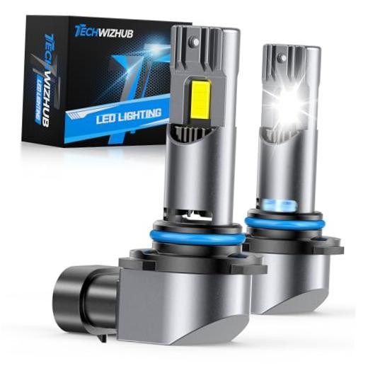 LED Bulbs, 24000LM Bright 6500K Cool White 9005 Fog Lights, 1:1 9005/HB3