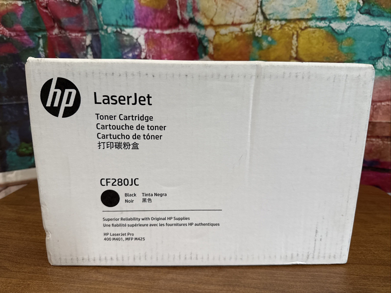 HP 80J CF280JC Same as CF280X Toner Cartridge Black Genuine M425DN M401a