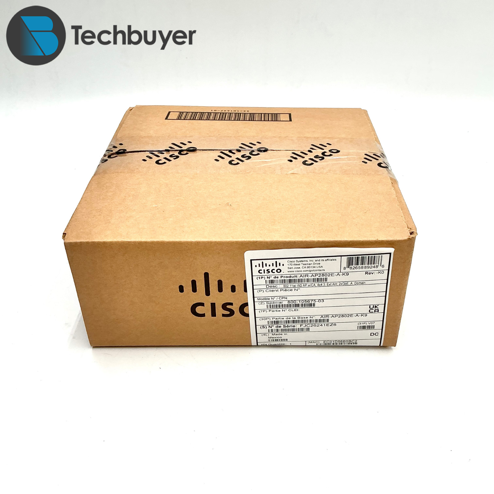 Cisco Aironet AP2802E-A-K9 Canada Regulatory Domain AIR-AP2802E-A-K9 NEW SEALED