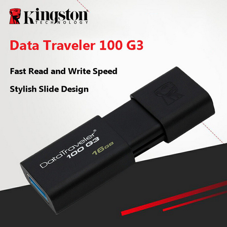 High Speed Kingston DT100 G3 512GB USB 3.0 Flash Drive Memory Device Pen Stick