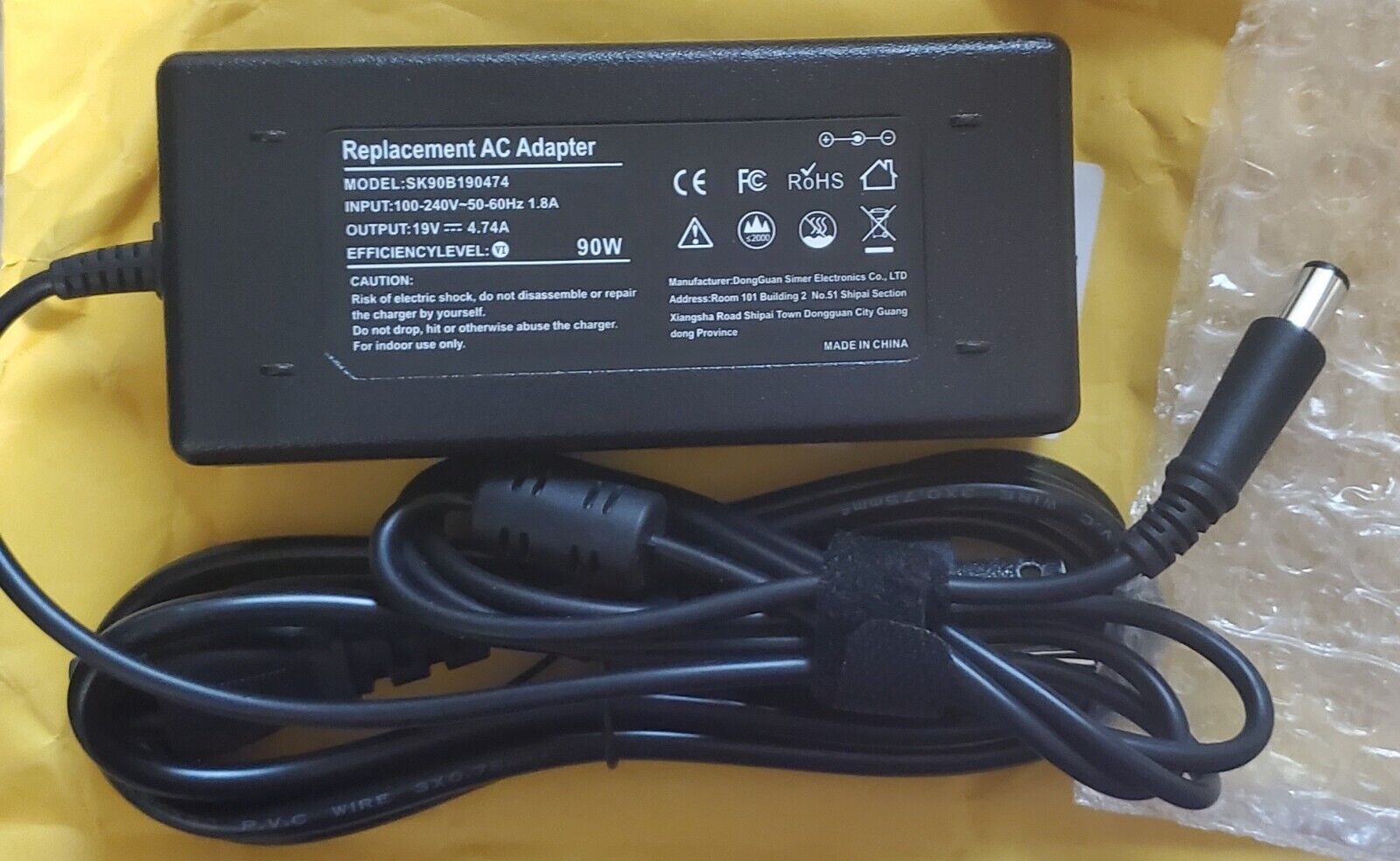 Sk90B190474 Ac Adapter Charger For Hp Pavilion 21-2010 21-2014 21-2020Z 21-2024
