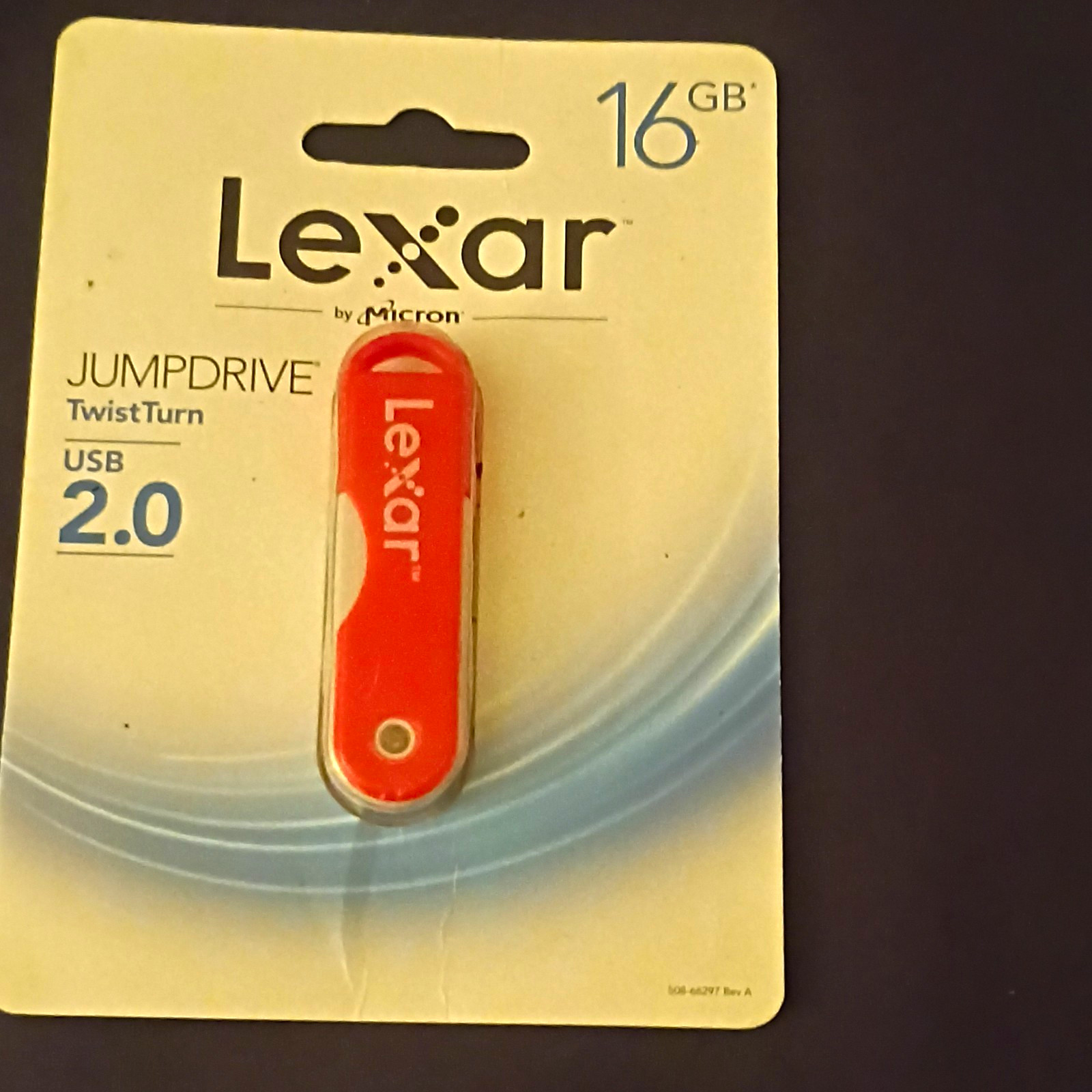 Lexar by Micron 16gb USB 2.0 Twist Turn Jump Drive