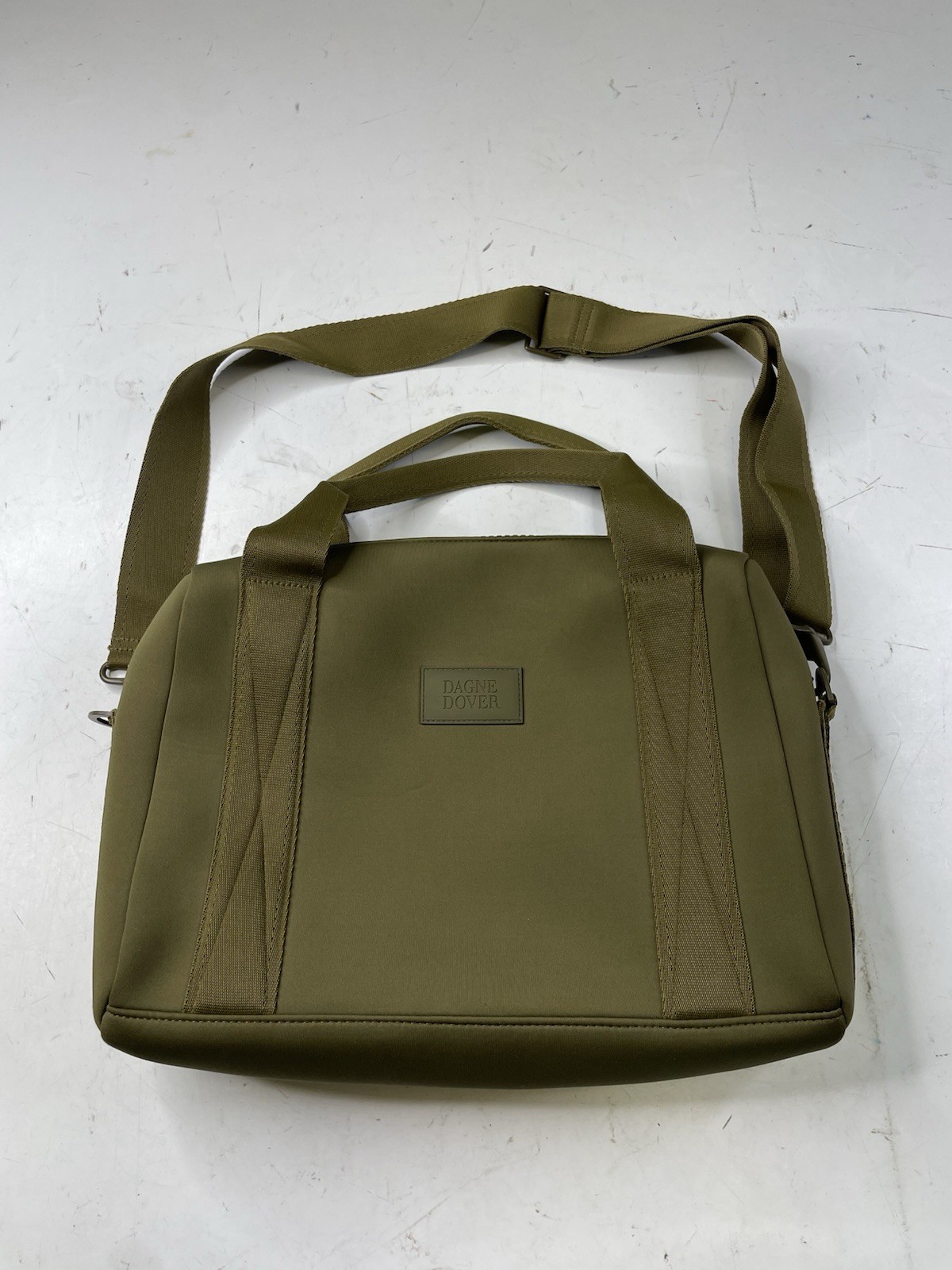 Dagne Dover Weston Laptop Bag Large Dark Moss (Olive)