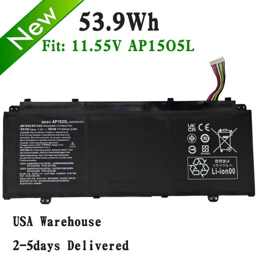 NEW AP15O5L AP15O3K Battery for ACER Chromebook R13 CB5-312T Swift 5 SF515-51T