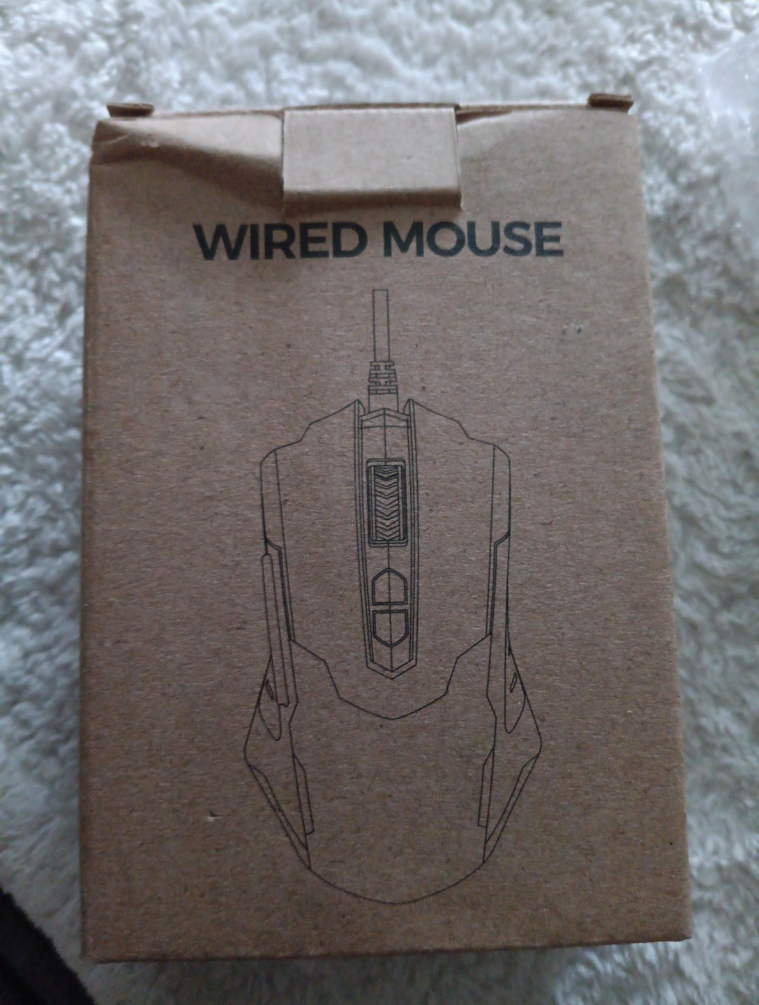 PICTEK T7 B-NEW Wired Gaming Mouse Black RGB Chroma Backlit Programmable Buttons