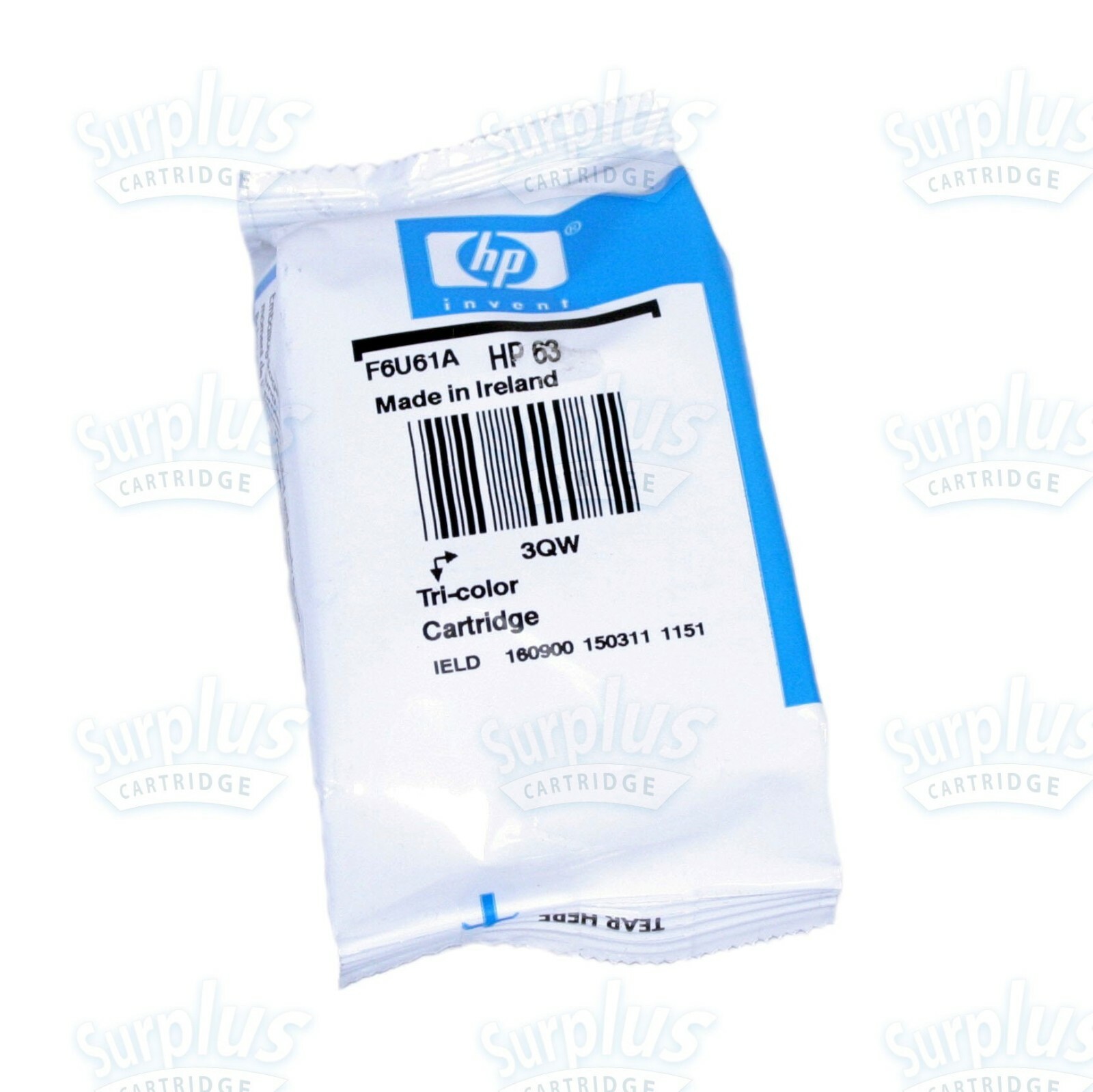 Genuine HP 63 Color Ink ENVY 4511 4512 4520 4522 4524 DeskJet 3634 2130 3637
