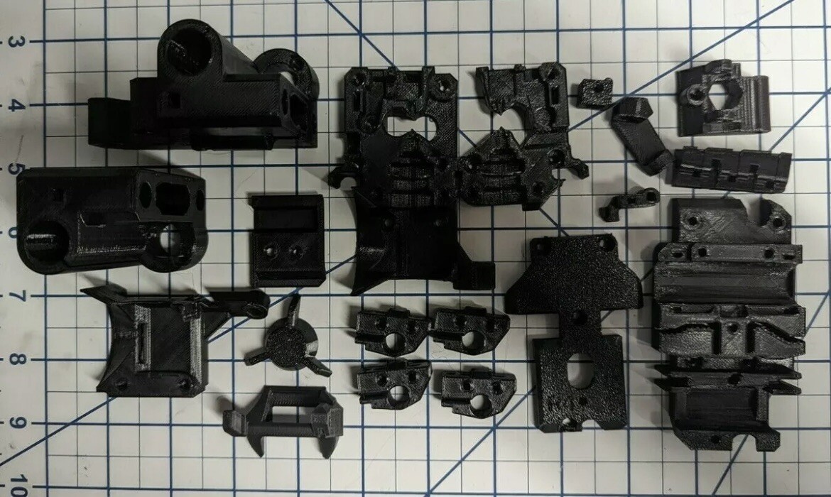Prusa MK3S To MK3S+ Upgrade Printed Parts Kits PETG
