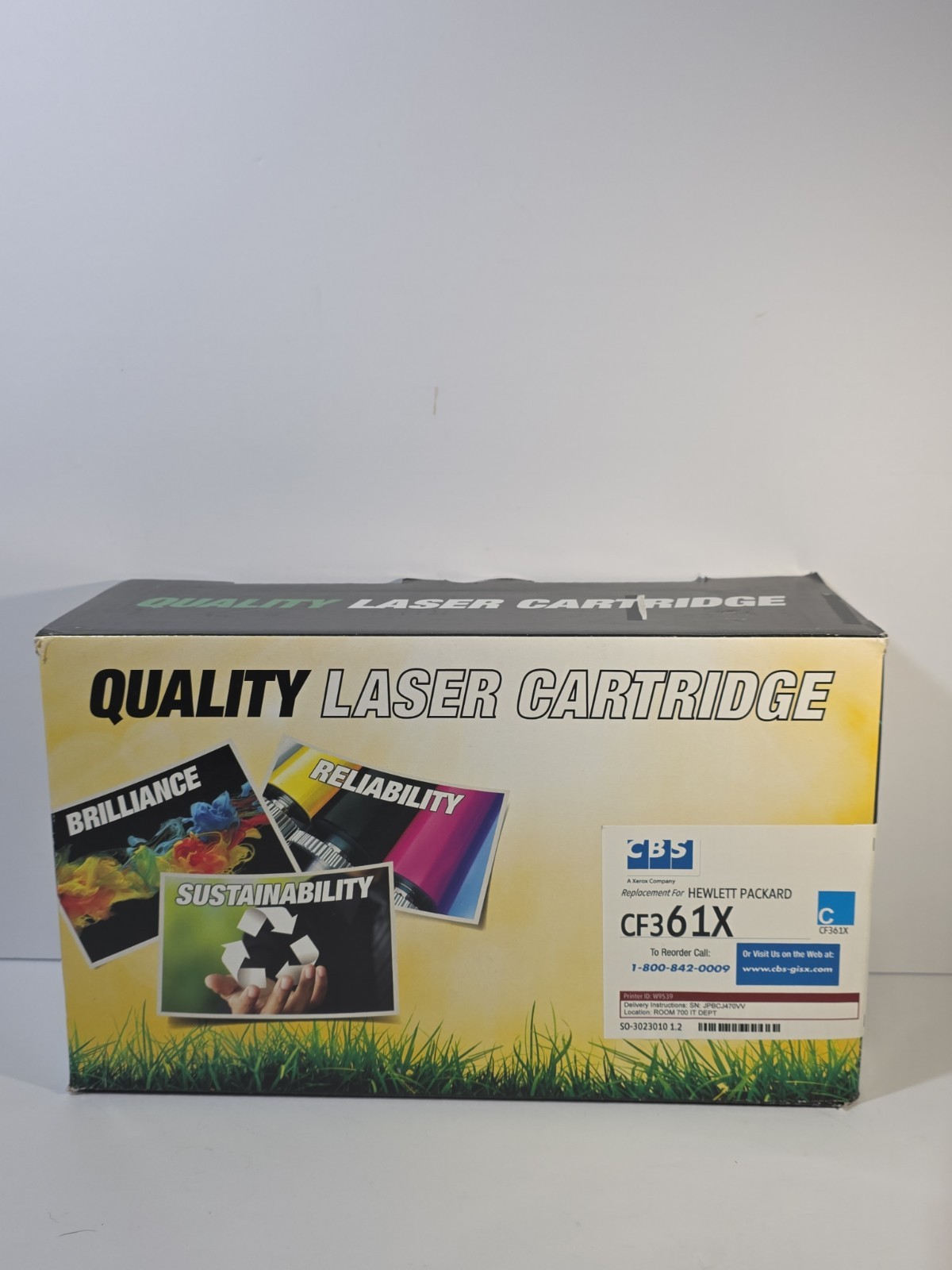 CBS Zerox Cf361x Quality Laser Cartridge Replacement For Hewlett Packard 