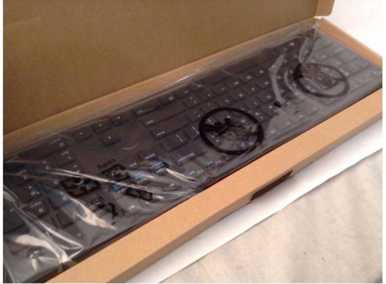 Brand New, COMBO, 10  DELL KB216 USB Wired Slim Keyboards AND 10, MOUSE MS116