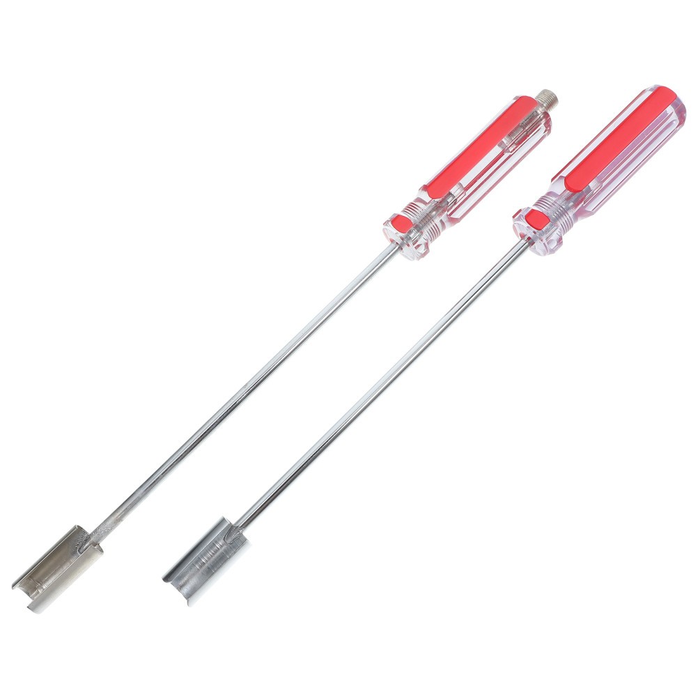 Bnc Extraction and Installation Tools 2Pcs Red Cold Rolled Steel Durable Set