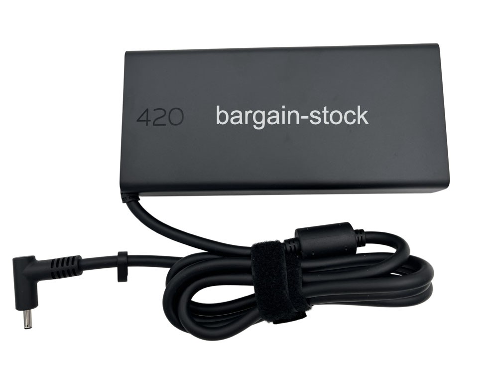 Original 19.5V 21.54A 420W GaN Adapter Charger P56656-002 TPN-CA37 HP OMEN MAX
