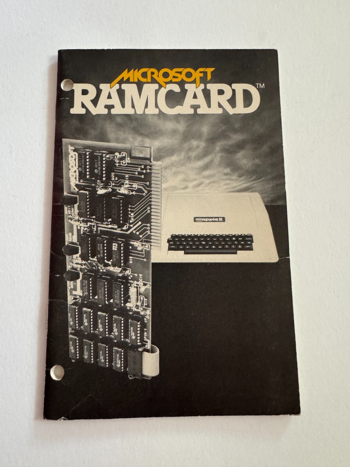 VINTAGE 1980 Microsoft RAMCard Peripheral Apple II Vintage Computing