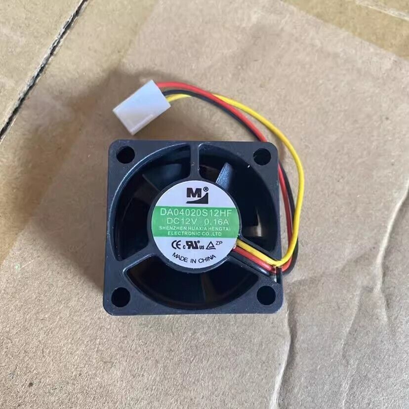  QTY:1 DC12V 0.16A 40*40*20MM 3-Pin Cooling Fan DA04020S12HF