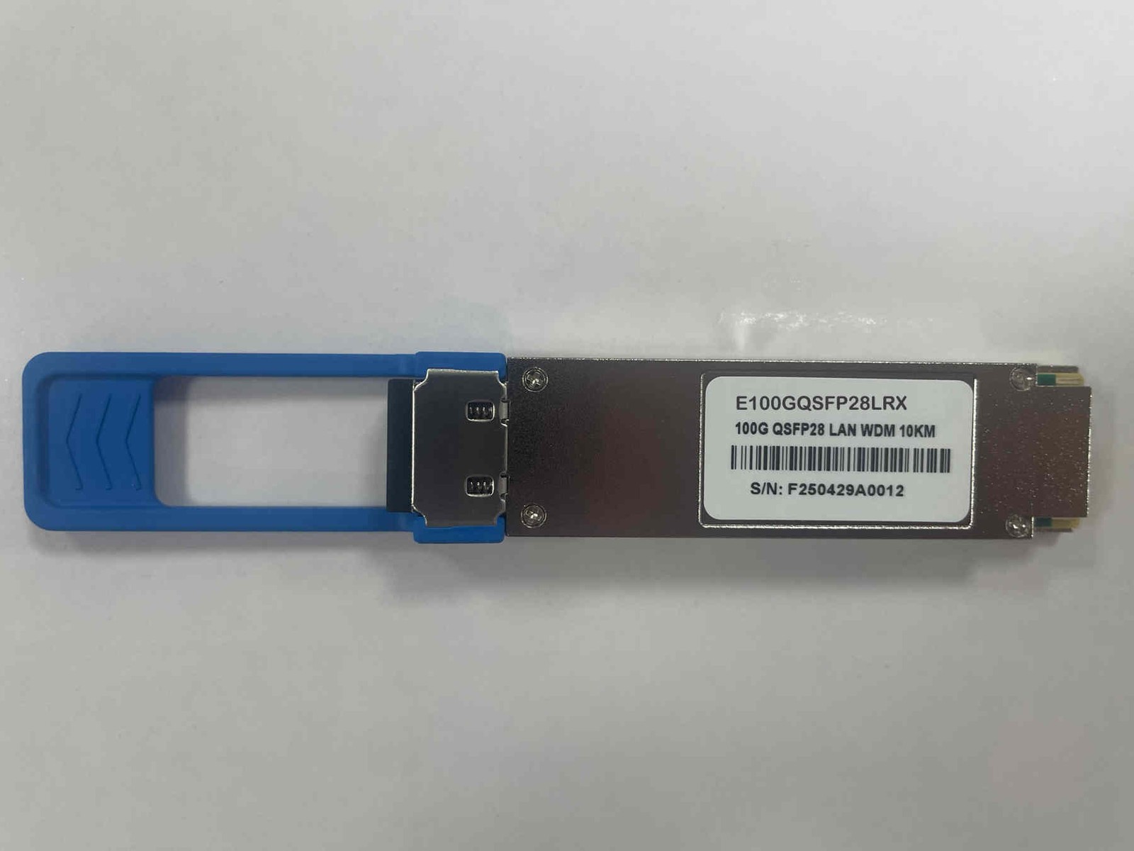 E100GQSFP28LRX for Intel 100GBASE-LR4 QSFP28 1310nm 10km Duplex LC Transceiver
