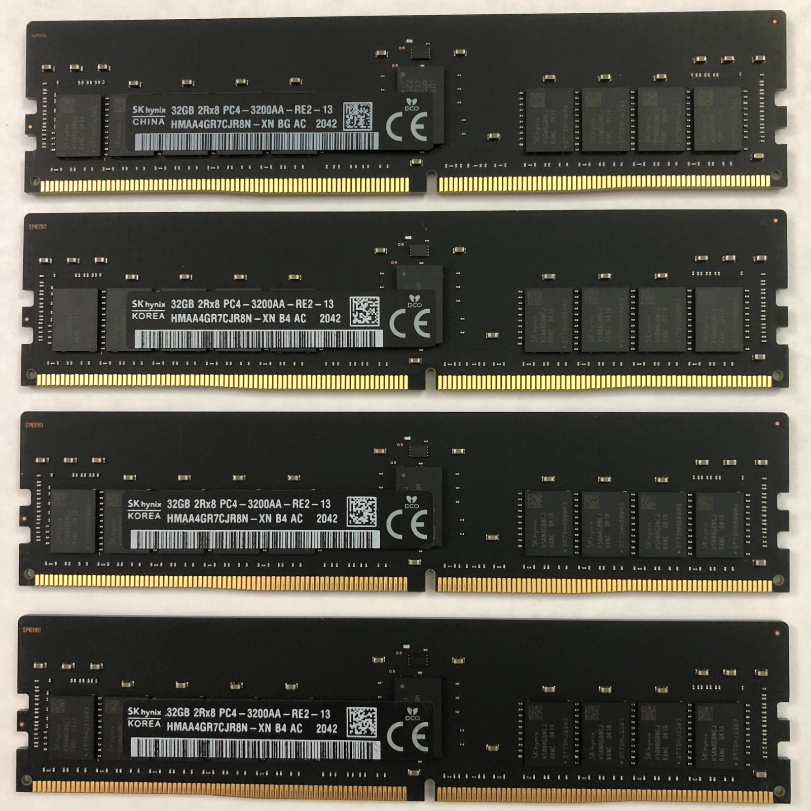SK hynix 128GB (4x32GB)  2Rx8 PC4-3200AA DDR4 RDIMM