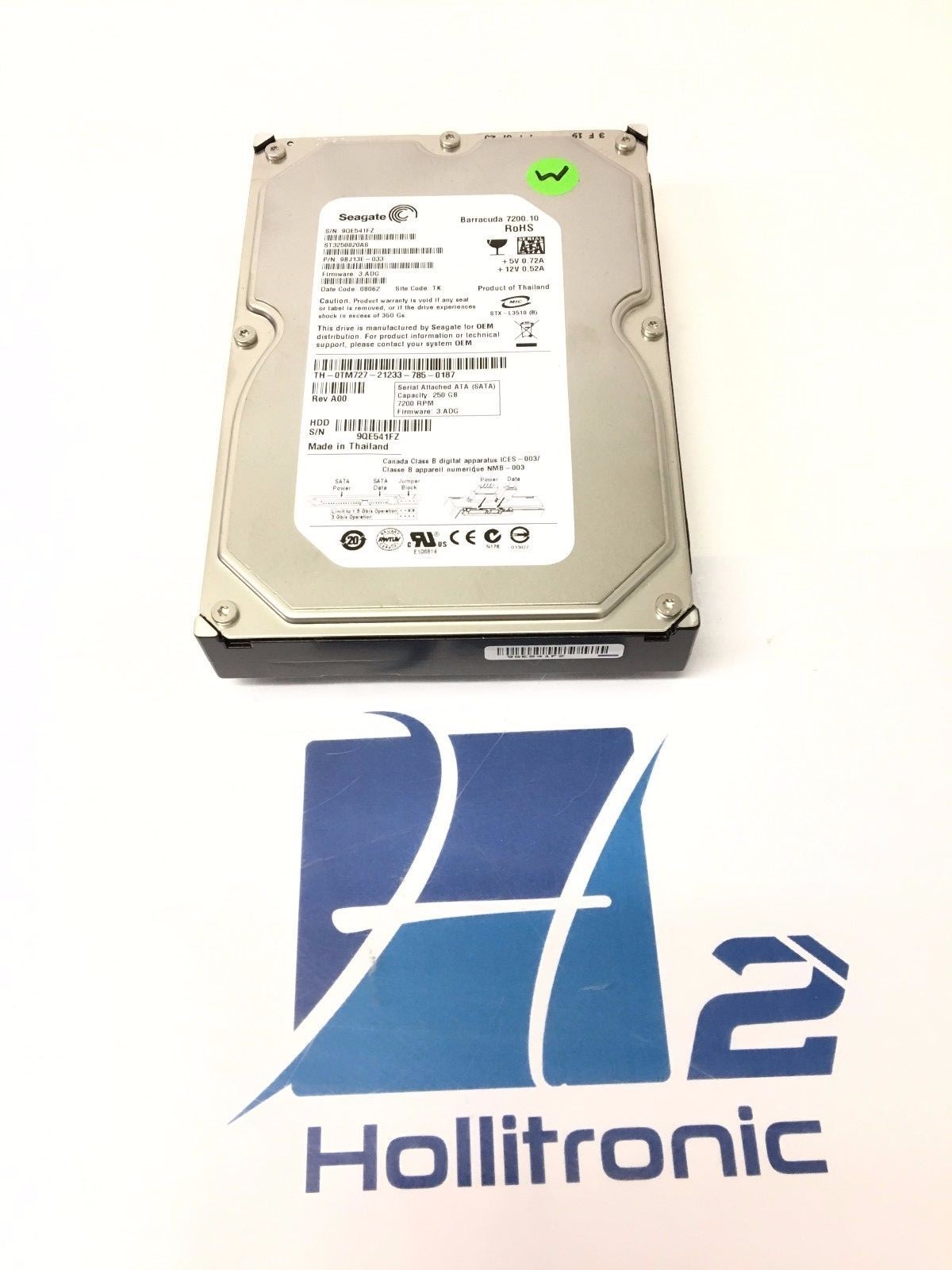 Seagate Barracuda 7200.10 ST3250820AS (9BJ13E-033) 250GB SATA 3.5" HDD