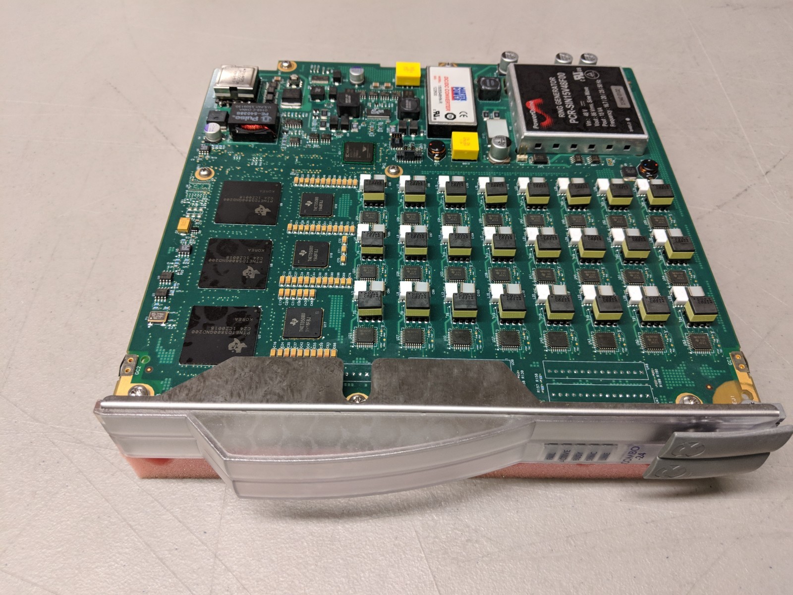 CALIX 100-00097 REV 16 COMBO-24 C7 24-POTS/ADSL INTERFACE (** We buy Calix **)