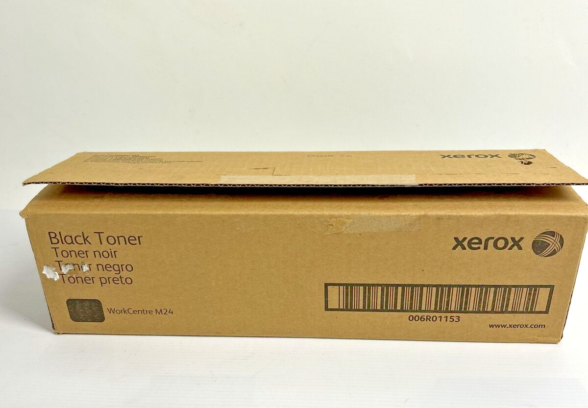 XEROX 006R01153 6R1153 Black Toner Cartridge 27k WorkCentre M24 OEM / Open Box