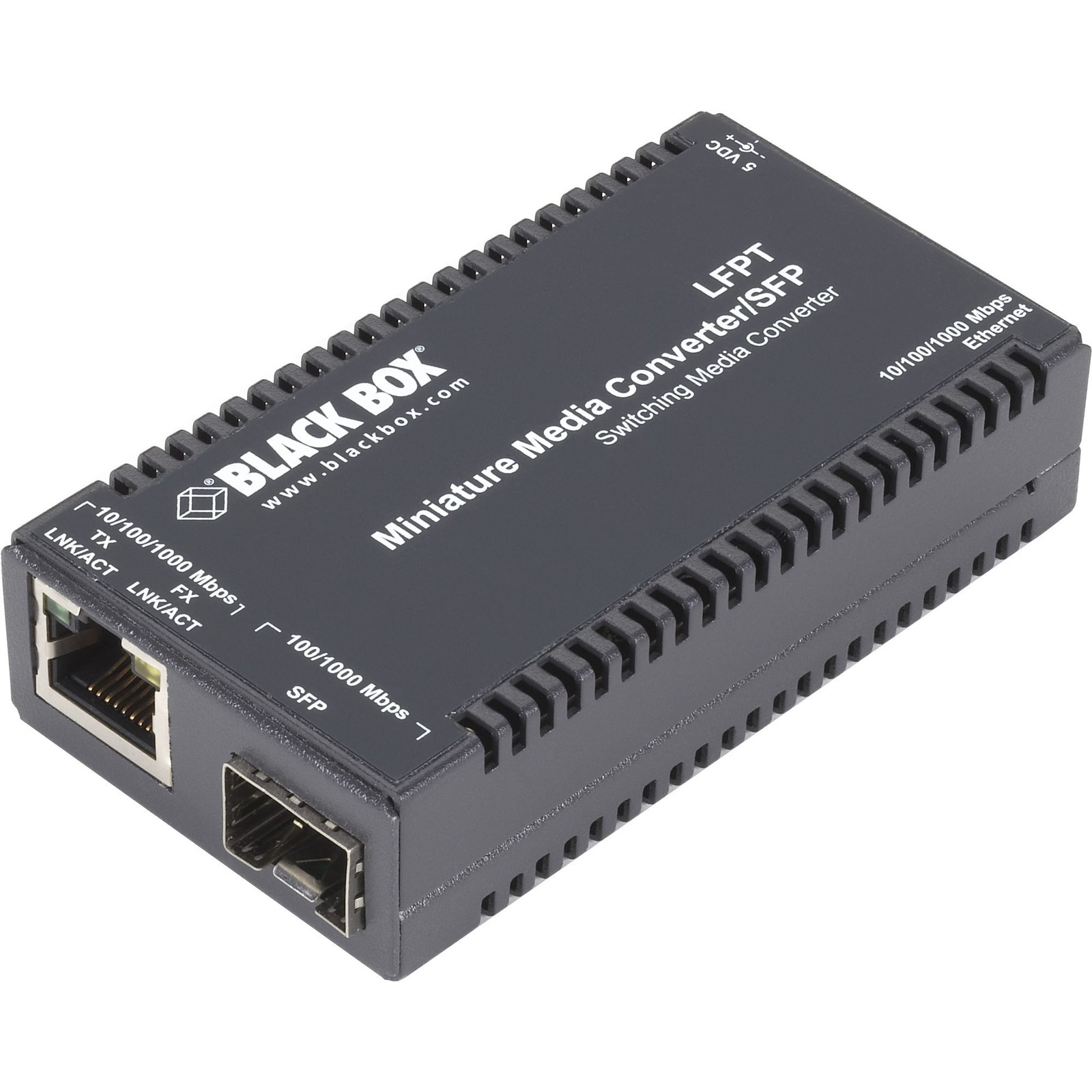 Black Box Multipower Miniature Transceiver/Media Converter (lgc135ar3)