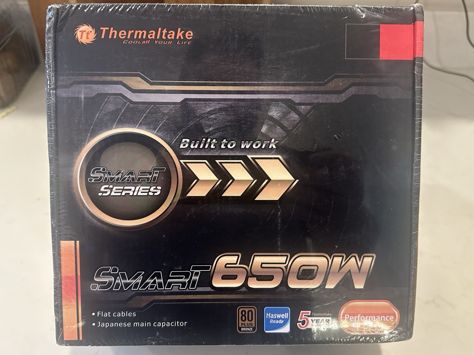 Thermaltake Smart M650w SP-650 650W Power Supply Unit - Black - New Sealed Box
