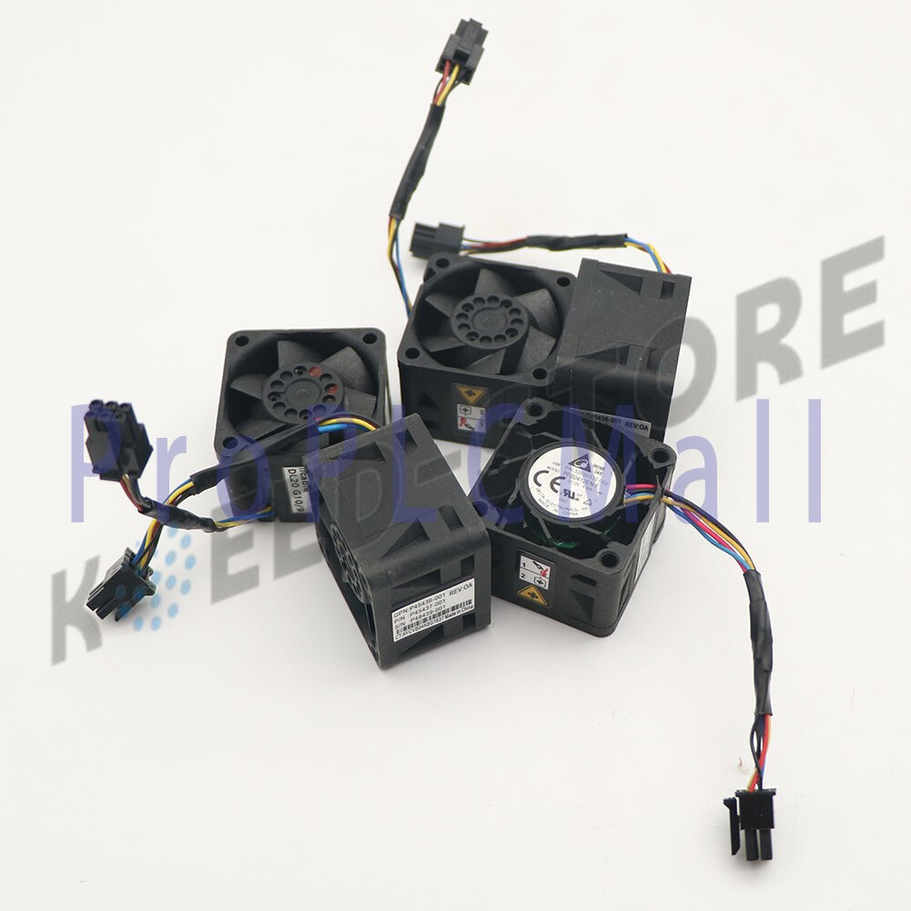 5PCS DC12V 4.0A P45436-001 P45437-001 P48439-001 Cooling Fan For HPE DL20 Gen10