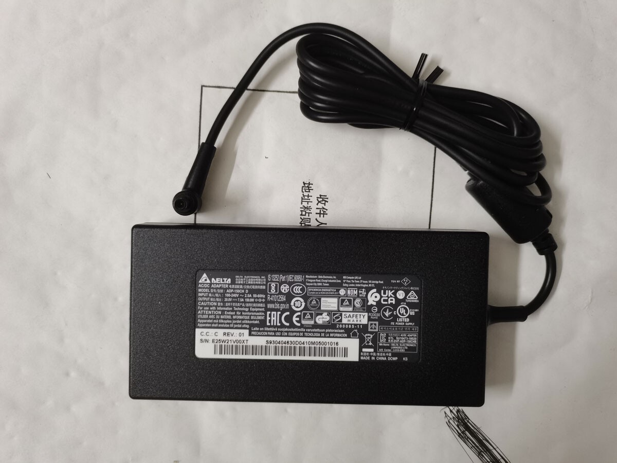For MSI Summit E16Flip A13VFT RTX4060 OEM Delta 20V7.5A ADP-150CH D 150W Charger