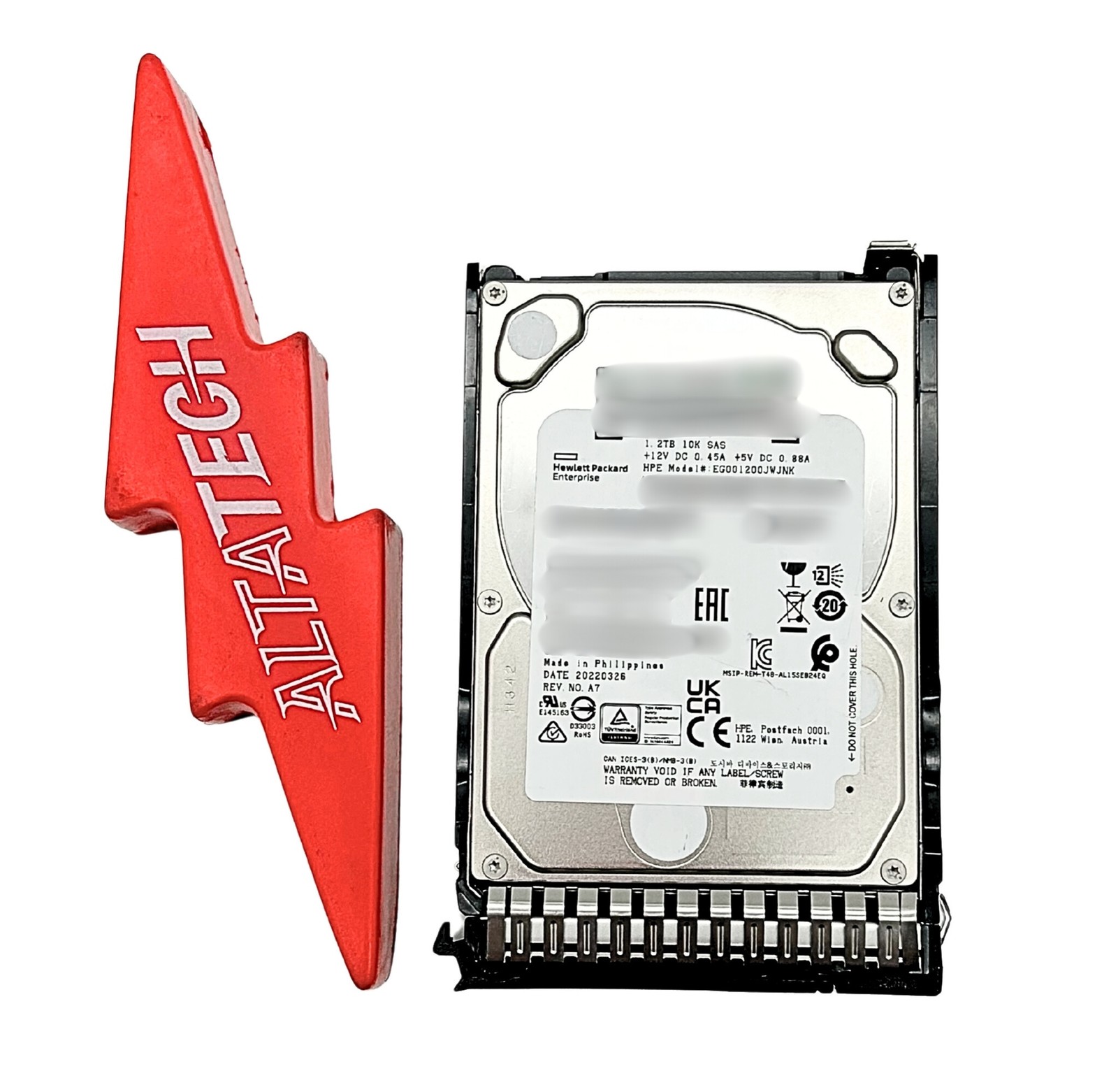 HP 872737-001 1.2TB 10K SAS SFF SC 2.5 12G HDD Hard Disc Drive