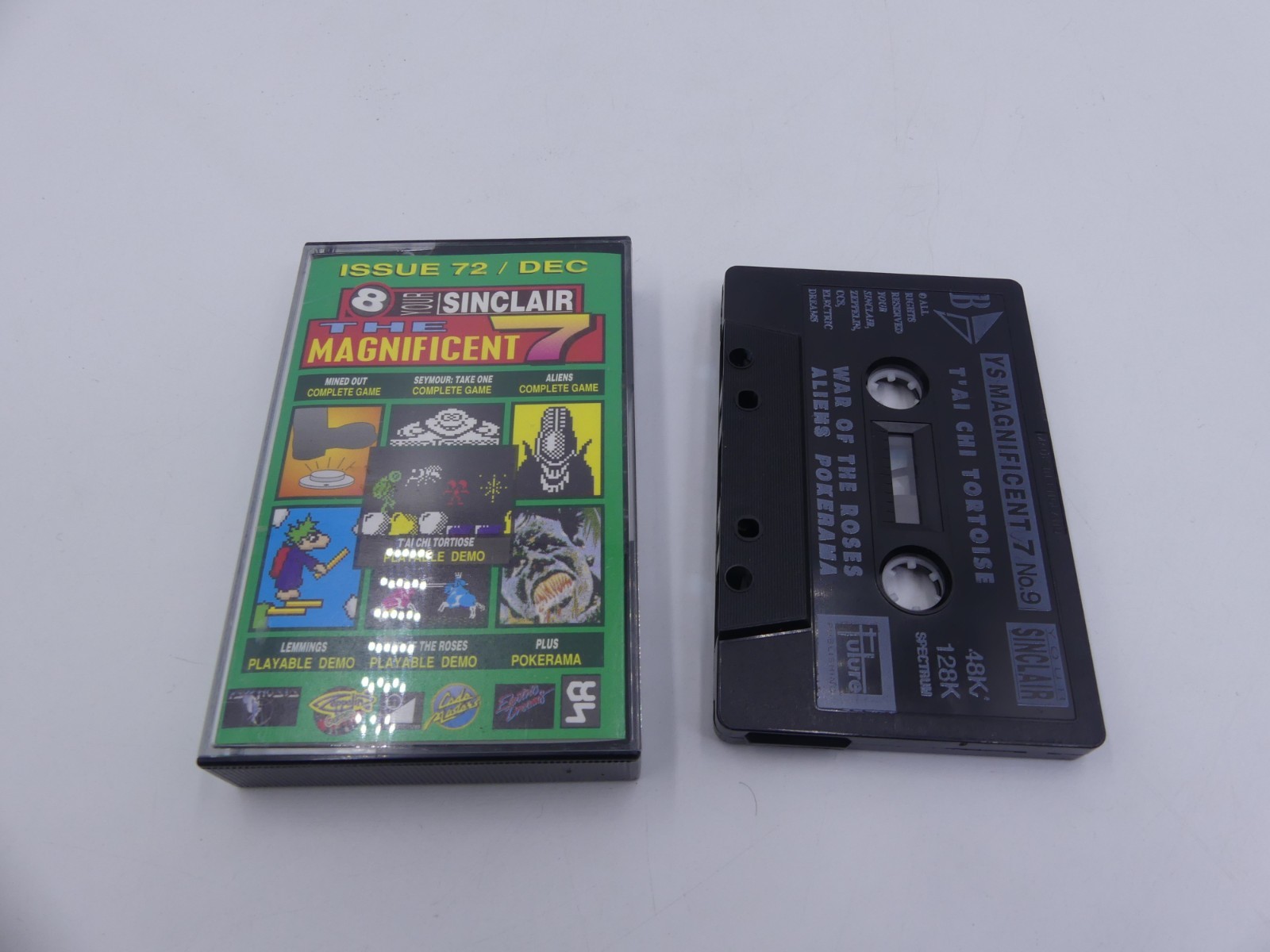 video games collection «The Magnificent 7» for the Sinclair ZX Spectrum computer