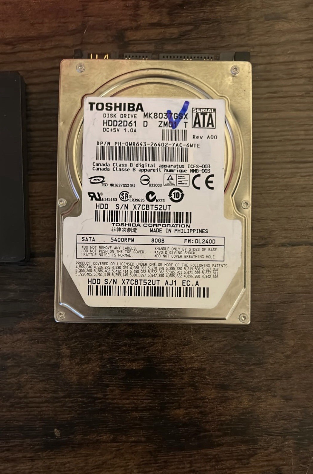 Lot of 6 Tested Working Hard Drives - Bulk Sale