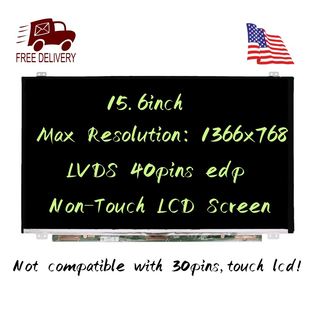 HP Pavilion 15-F085WM 15-F024WM 15-F125WM 15-1024WM 15.6 HD Slim LED LCD Screen