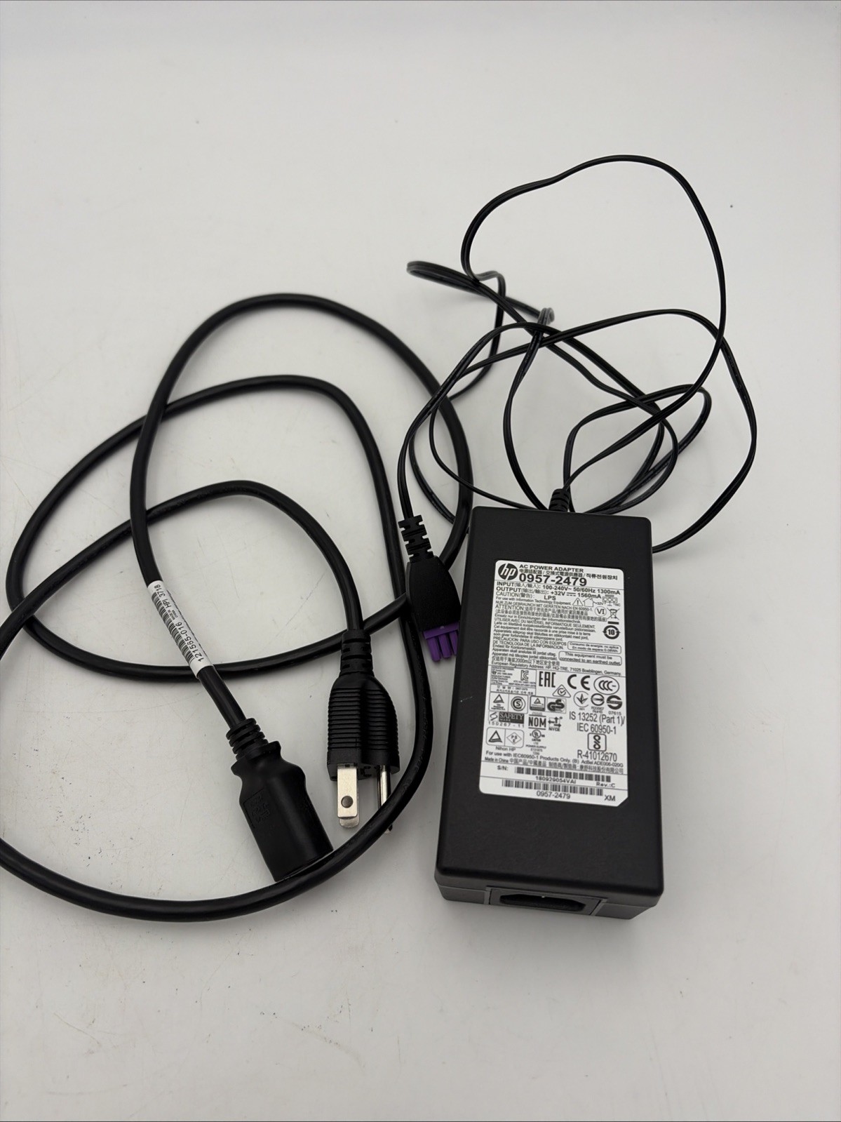 Genuine AC Power Adapter HP 0957-2479 OEM Power Supply 32V 1560mA
