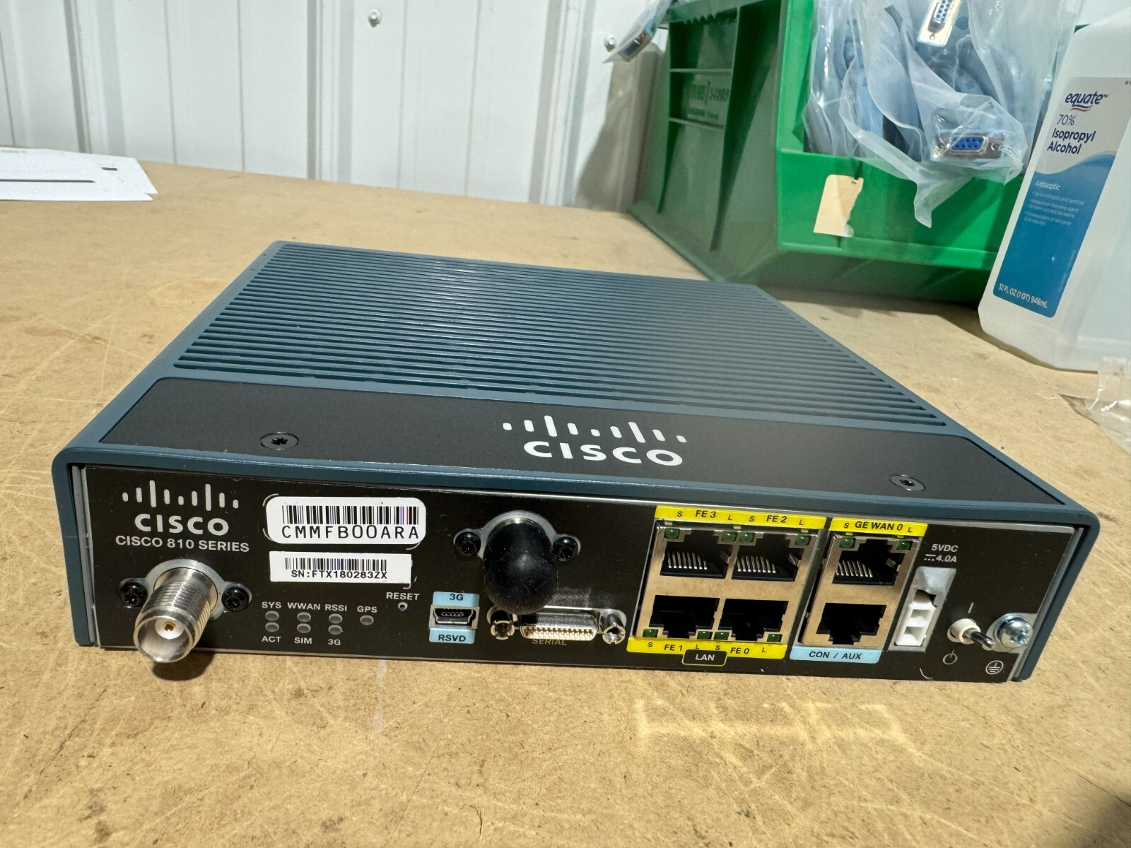 Cisco C819G+7-K9 Secure Without Adapter 3G HSPCA+ CISCO819G