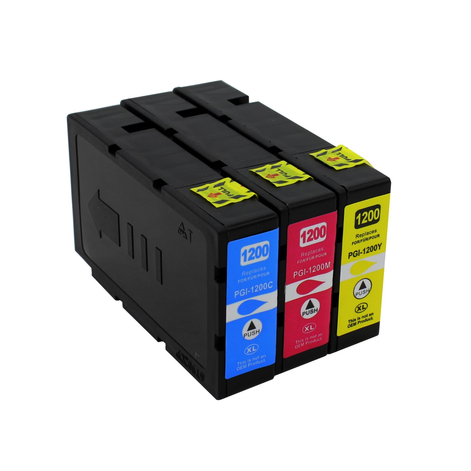 3PK Pigment PGI-1200XL 1200XL Color Ink For Canon 1200XL MAXIFY MB2020 MB2320