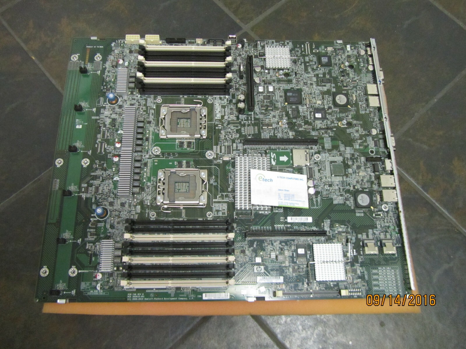 599038-001/ 583918-001/ 583918-00B - HP ProLiant DL380 G7 System Board