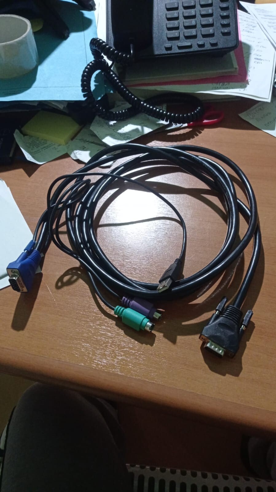 INL Aten 2L-5303UP, KVM Cable, VGA USB-PS/2 Audio, 3m - Console Connector: SPHD