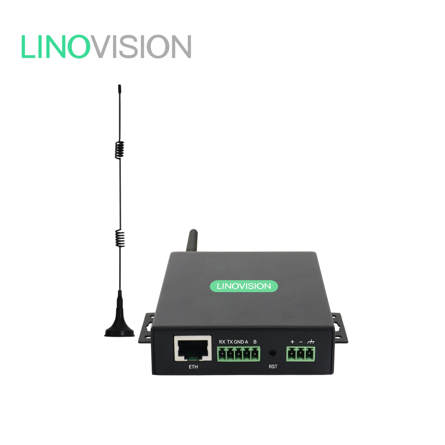 LINOVISION Industrial 4G LTE Router with Virtual SIM, eSIM Router Supports RS232