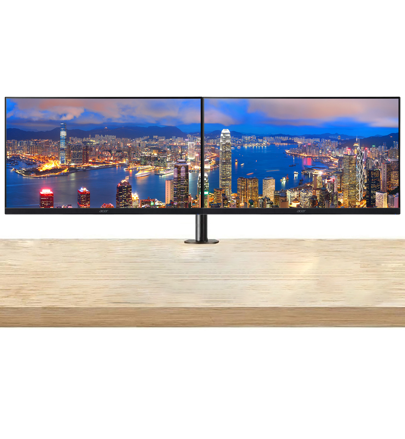 Acer Vero B7 B277 E 27 inch 1080P Full HD 100Hz 4ms LCD Monitor, 2-Pack Bundle