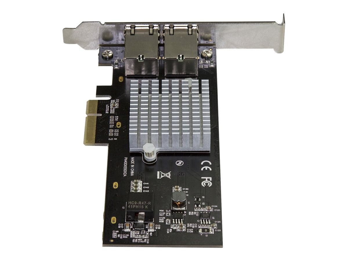 StarTechcom Dual Port 10G PCIe Network Adapter Card ST10GPEXNDPI