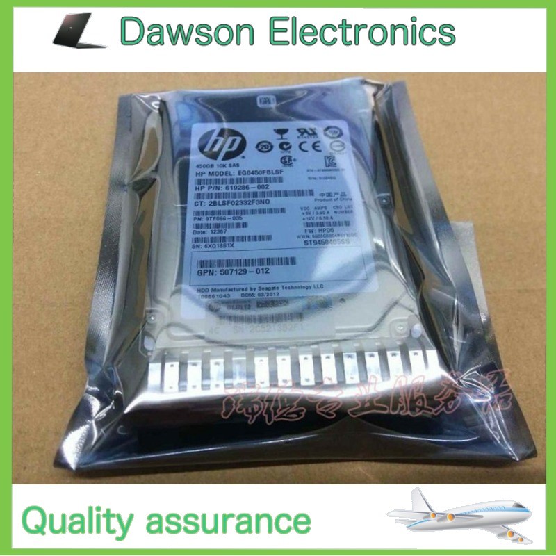 NewHP 450GB 6G 10K 2.5" SAS SC 652572-B21 653956-001 759547-001 Server For Gen8