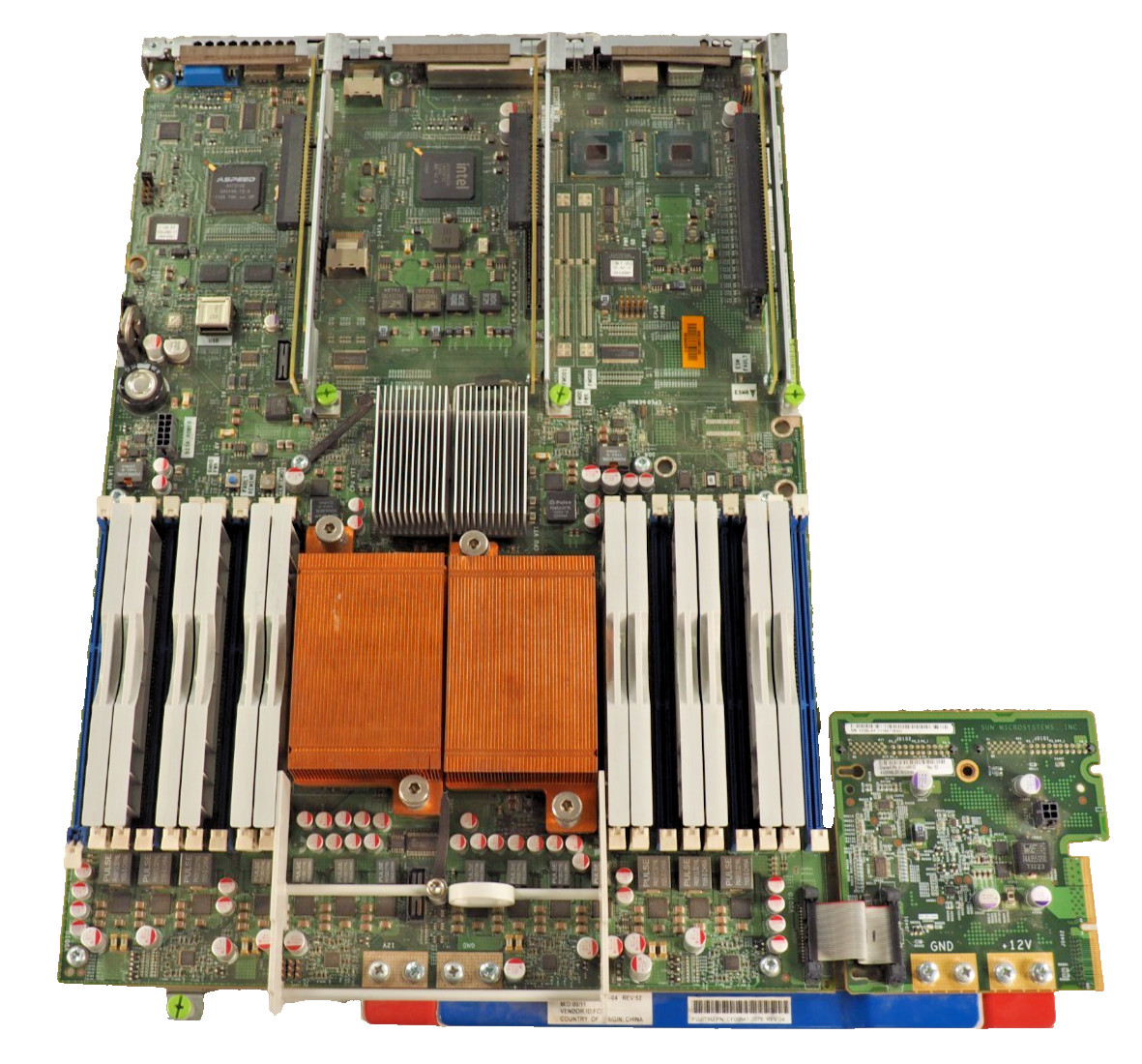 SUN ORACLE 511-1213-07 541-4081-03 Dual CPU MotherBoard FUJITSU CF00541-2075