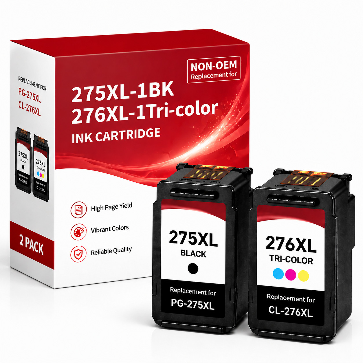 PG-275XL CL-276XL Ink For Canon 275XL Ink Pixma TS3522 TS3720 TS3722