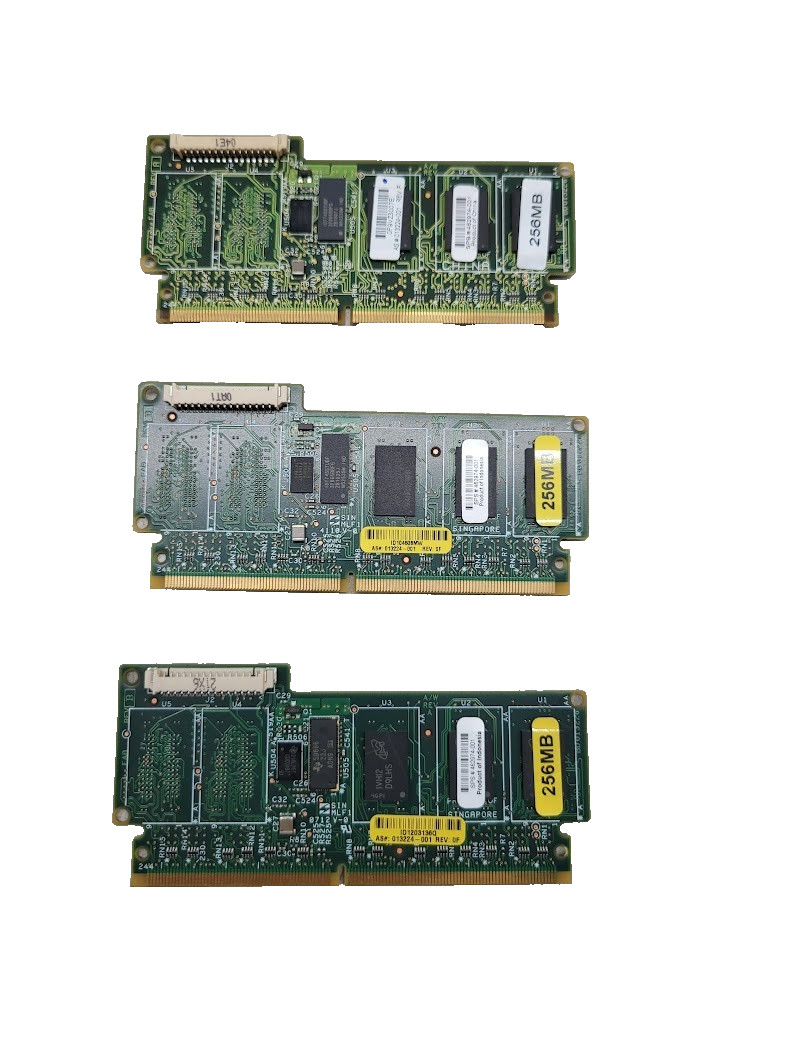 3X HP 013224-001 Smart Array BBWC 256MB Write Cache Module SPS 462974-001