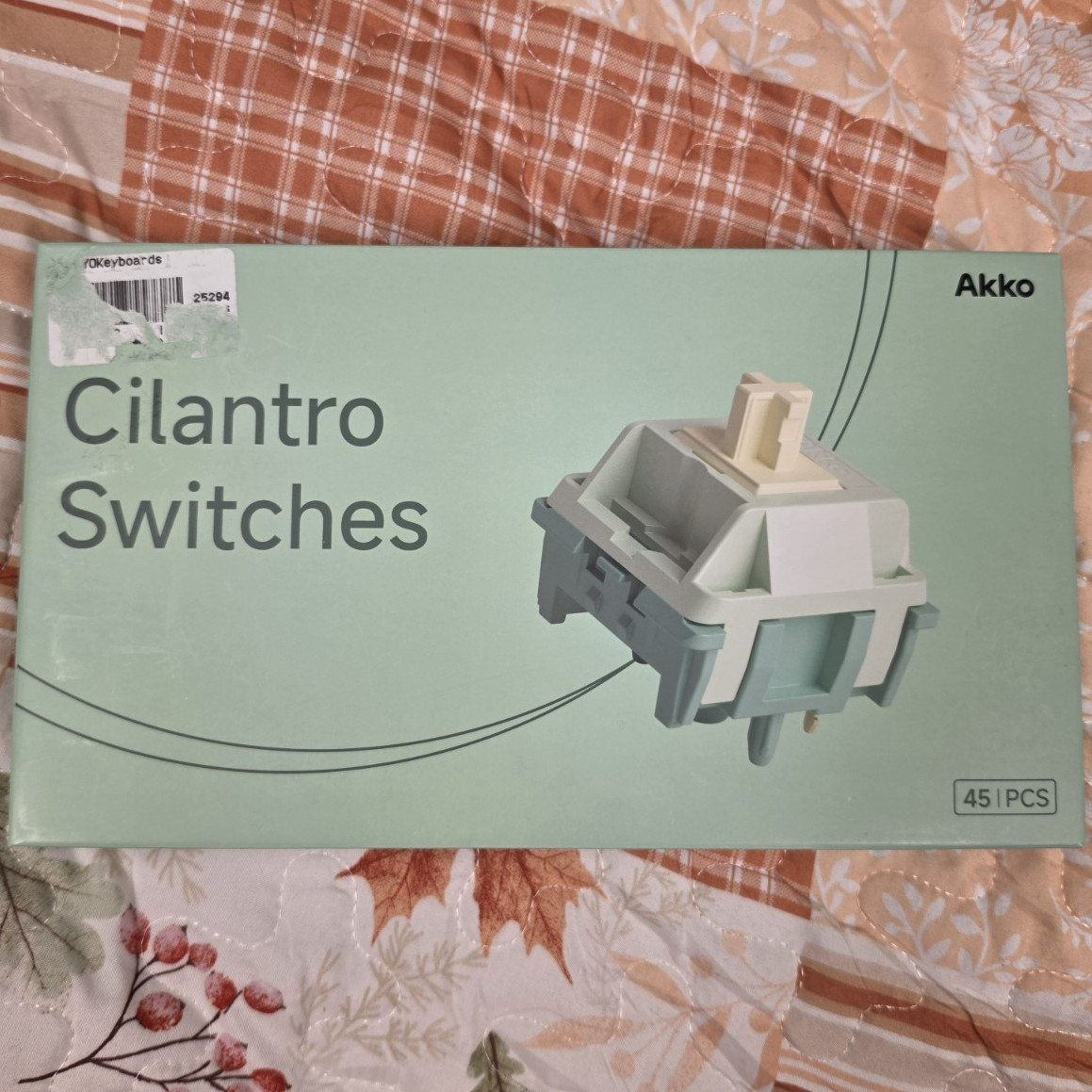 Akko Cilantro Switches Mechanical Keyboard Switches Green 45PCS GT1140801-2010