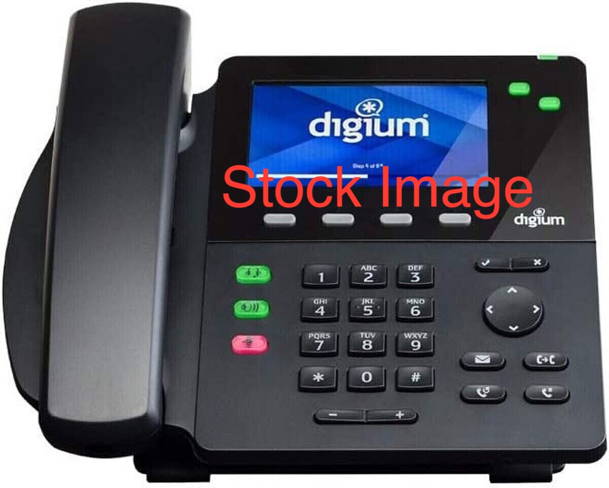 Used Good condition Digium  D62 IP Phone (1TELD062LF) Sangoma Asterisk-Grade "B"
