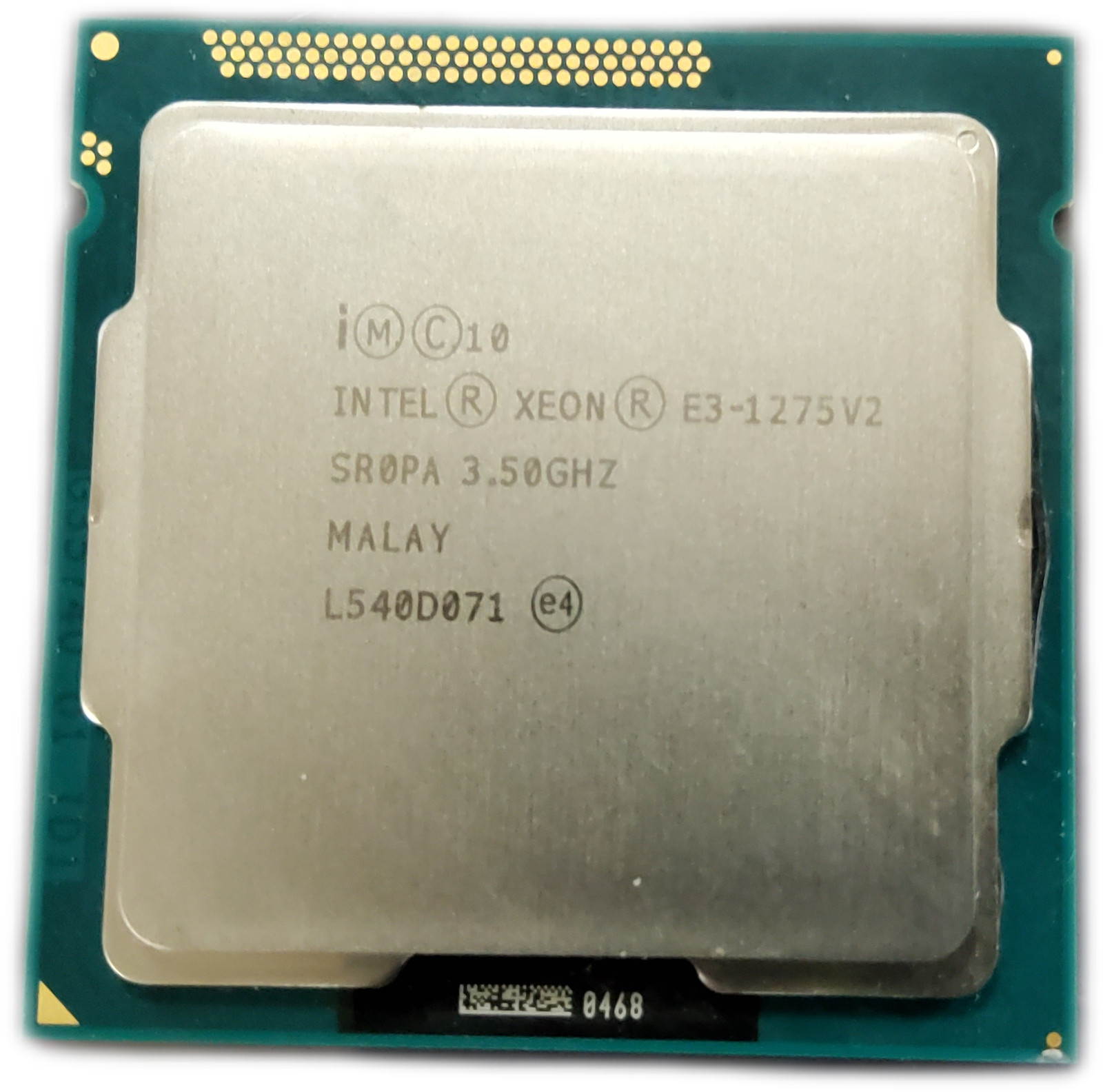 Intel Xeon E3-1275v2 SR2L5 3.5GHz 4-Core LGA 1155 Server Processor
